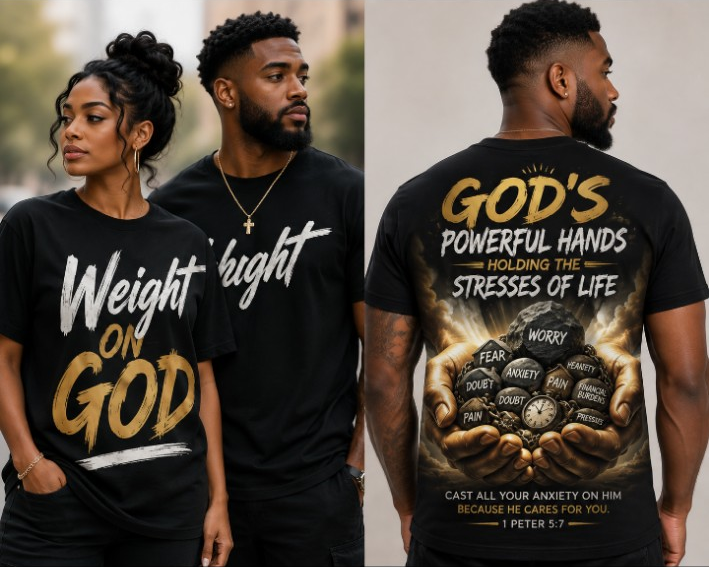 Weight On God Trust God Always shirt